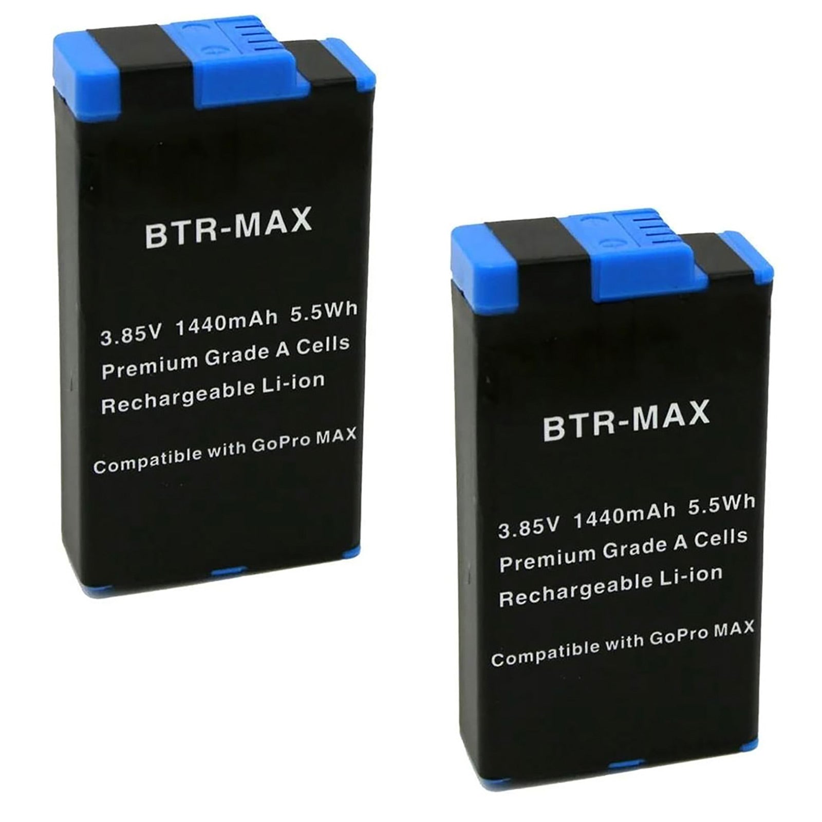 Vhbw Batteria Compatibile Per GoPro Max E Max 360°, ACBAT-001, 1400mAh, 3,85V, Li-Ion, Ricambio Affidabile - 2