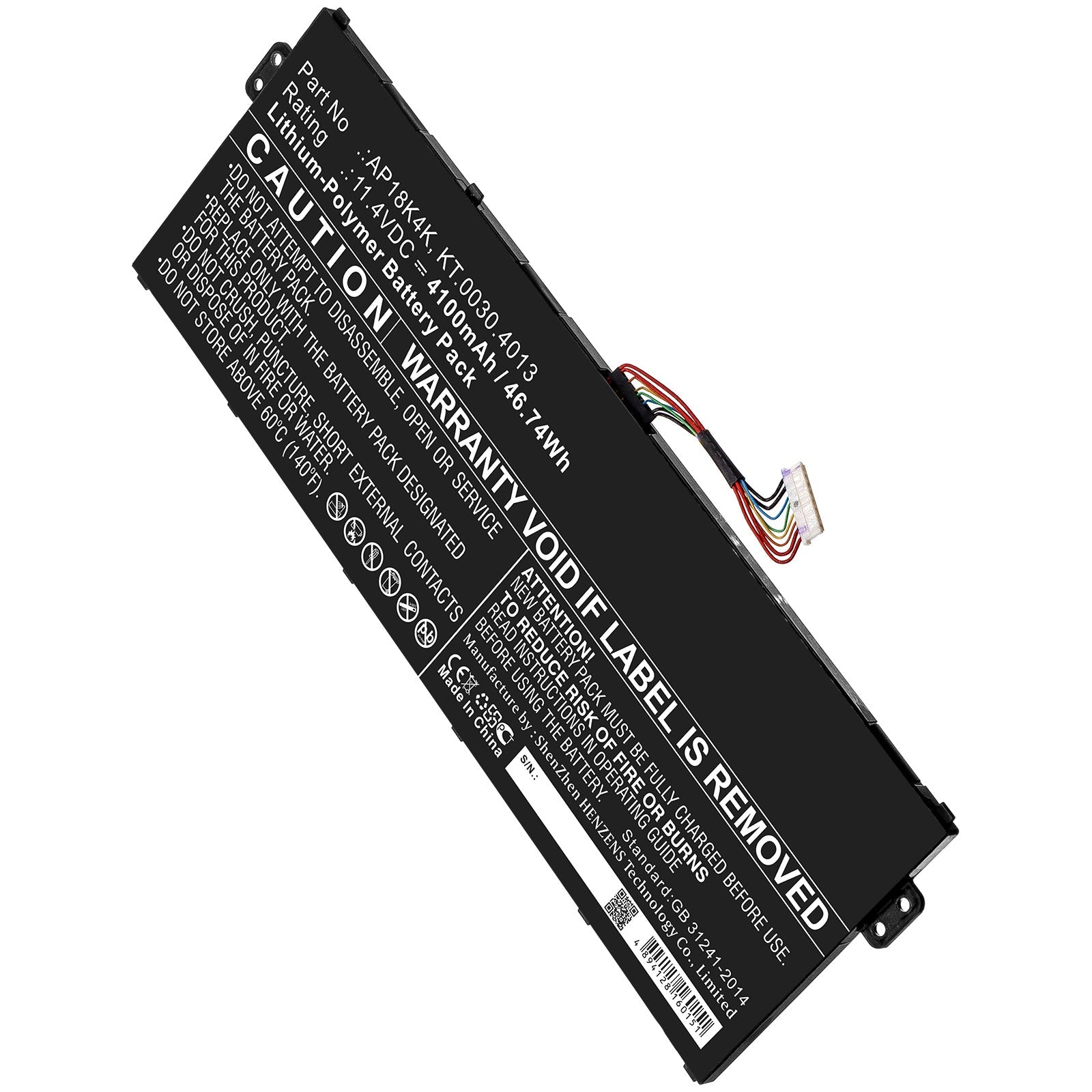 Batteria per Tablet Acer Tipo KT.00109.001 * Batteria  - Negozio