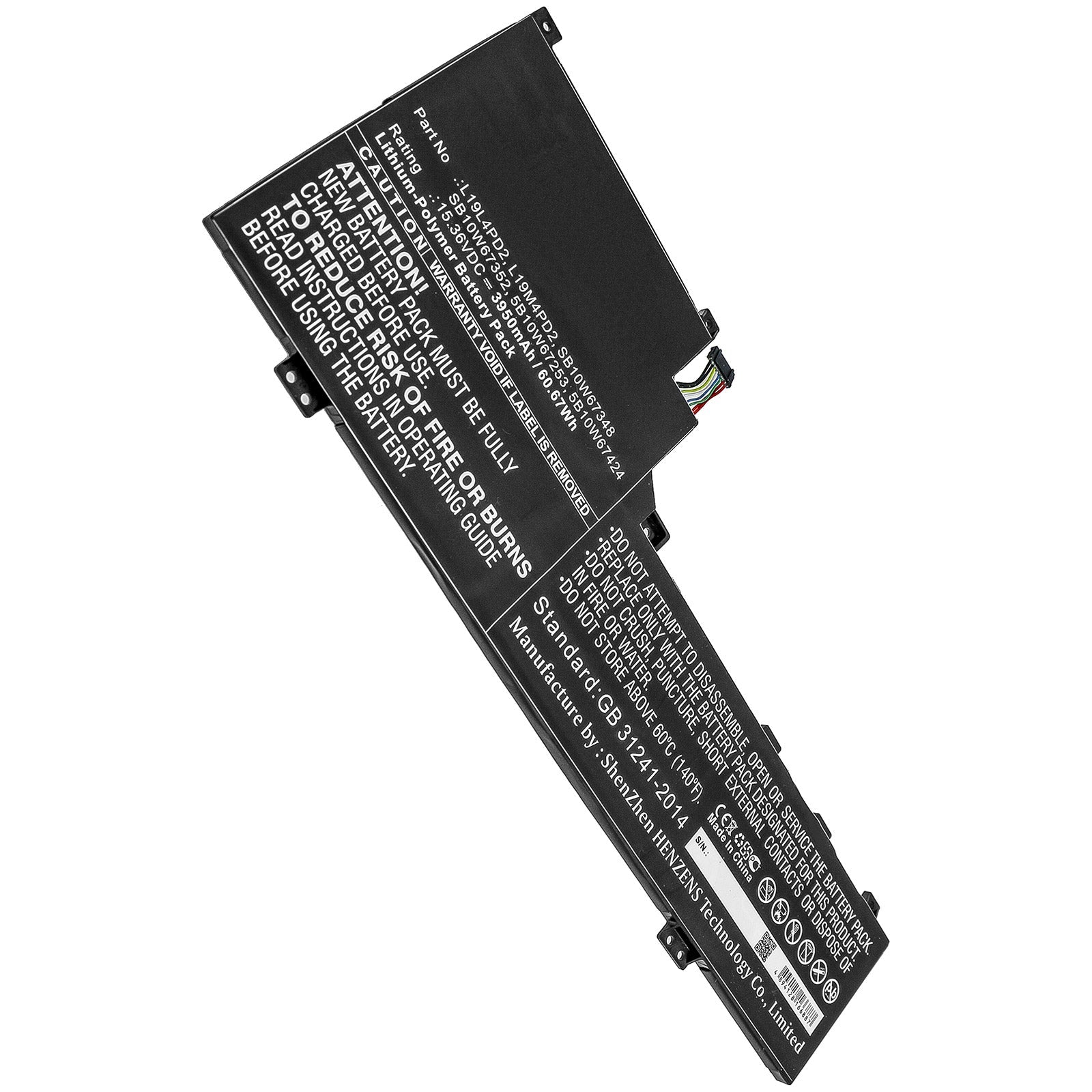 Lenovo 5B10U97772, Ideapad S740-14IIL Battery 3950mAh