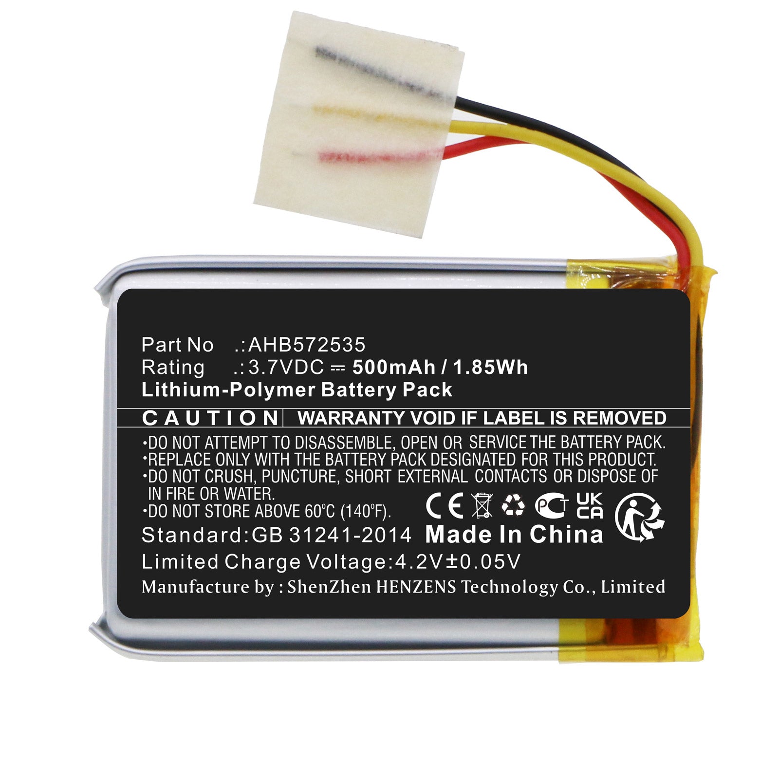 Batterie De Rechange Haute Capacité 500 MAh Pour Bose Sport Earbuds (réf. AHB572535) - Marque Cameron Sino