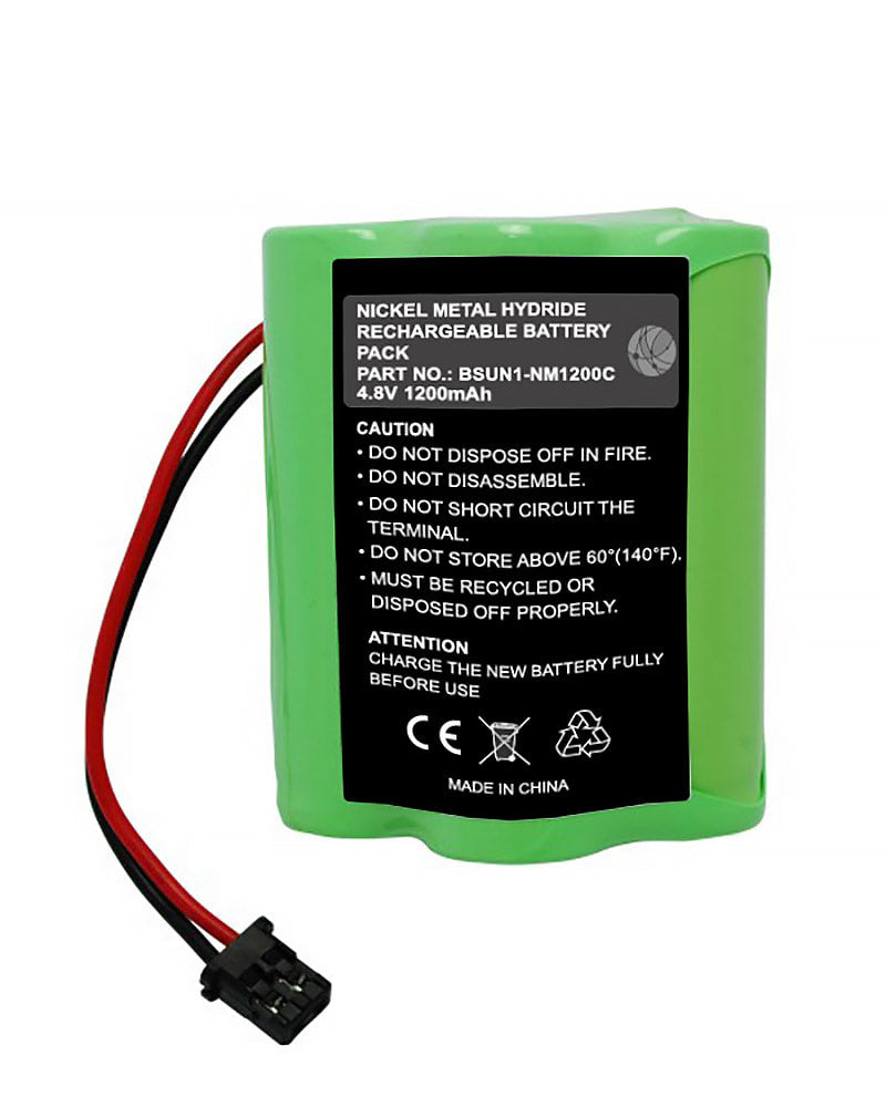HQRP Battery Compatible With Uniden Bearcat BC230 BC230XLT UBC230XLT BC235 BC235XLT UBC235XLT Scanner