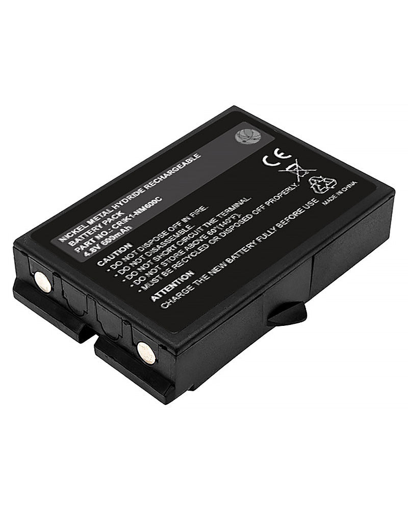 Batterie 600mAh 4.8V Ni-MH Compatible IKUSI T70 TM70 RAD-TF Etc.