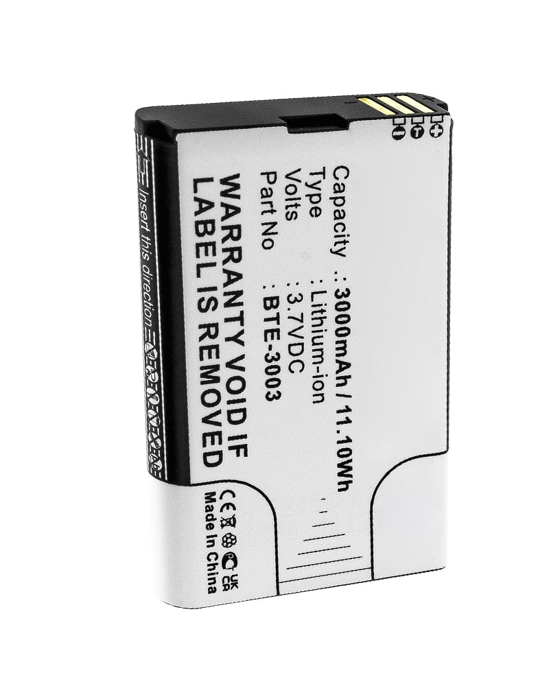 BTE-3003 3Ah 3Ah Li-ion Battery for Verizon RC400L BTE-3003 3Ah 3Ah Li-ion Battery for Verizon RC400L