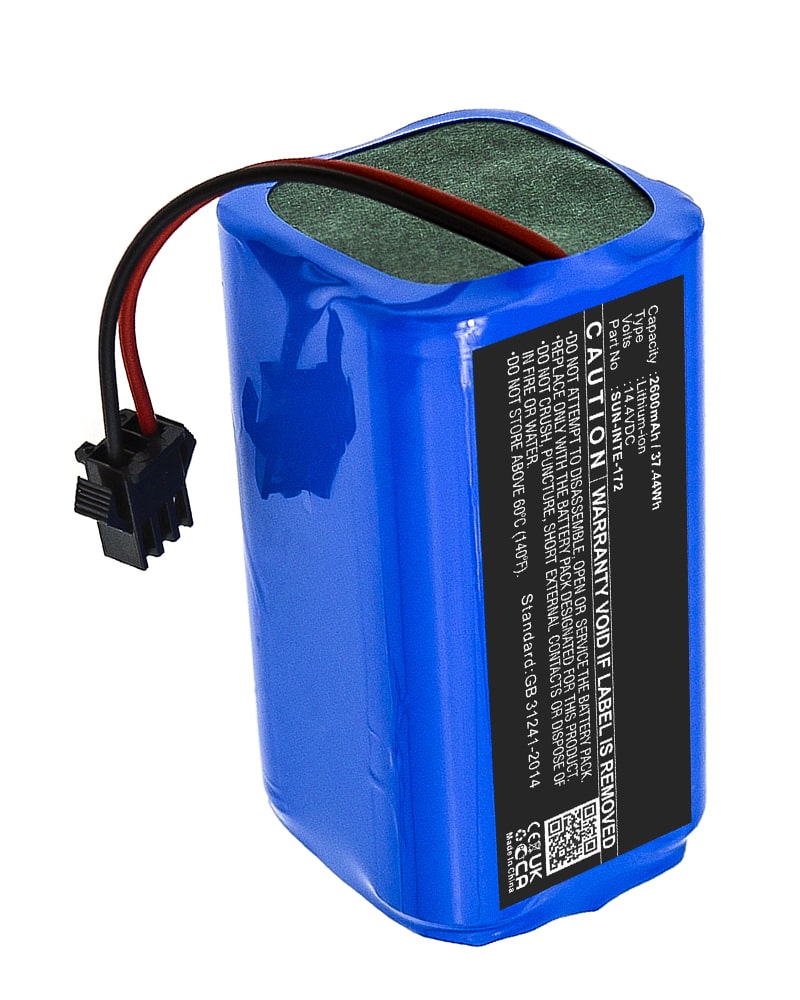 Vhbw Batería Recargable Compatible Con Tesvor X500 Pro Aspiradora Robot Limpieza 2200 Mah 14 8 V Li Ion 84051138 Vhbw Batería Recargable Compatible Con Tesvor X500 Pro Aspiradora Robot Limpieza 2200 Mah 14 8 V Li Ion 84051138