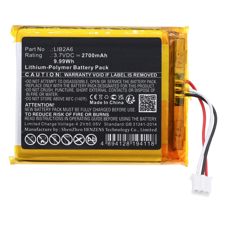 DSC LIB2A6 3G4005 Battery 2700mAh-3