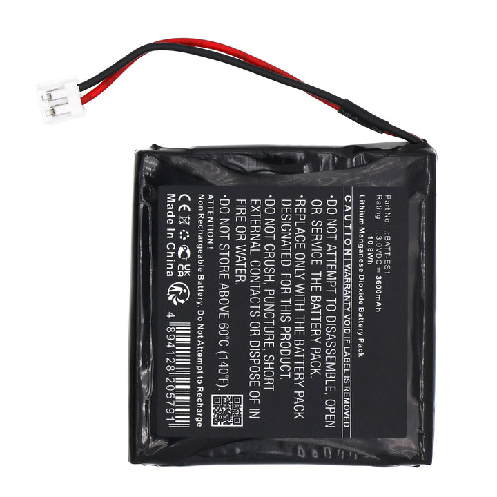 Hikvision BATT-ES1 Pyronix CP405050-2P Battery 3600mAh-3