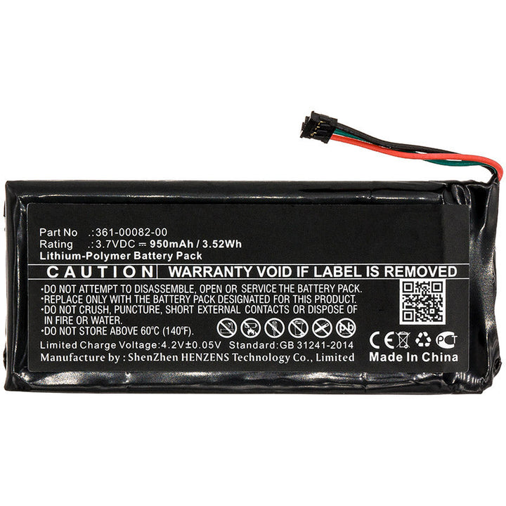 Garmin 361-00082-00 010-01951-00 RTL510 Varia RTL501 Battery 950mAh Li-Polymer-3