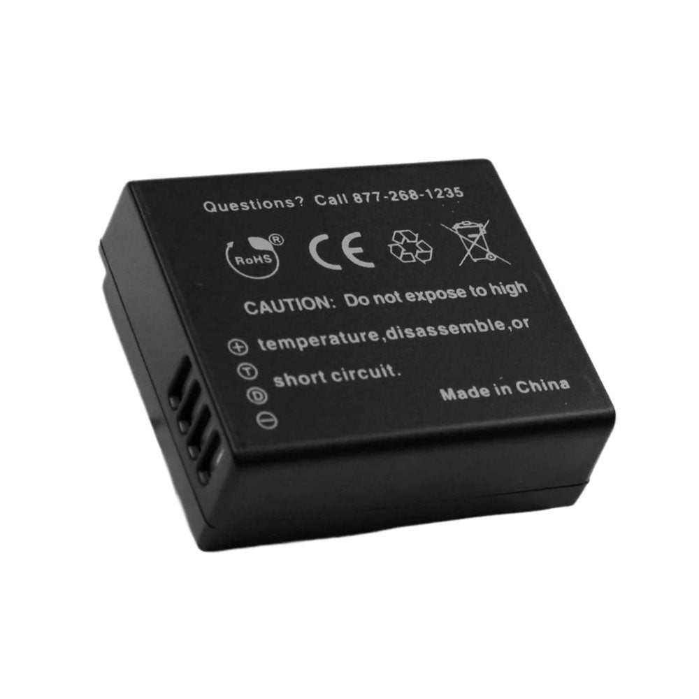2-Pack) Panasonic Lumix DC-TZ99 Replacement Battery 1100mAh