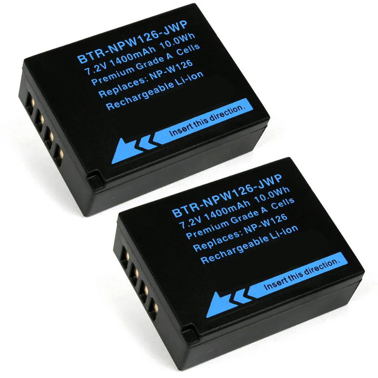 (2-Pack) Fujifilm X-S10 Replacement Battery 1400mAh – NextBatteries.com