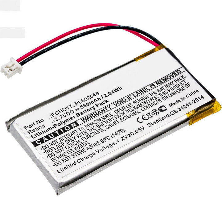 ACME FCHD17 PL502548 CarC FlyCamOne 720p Battery 550mAh