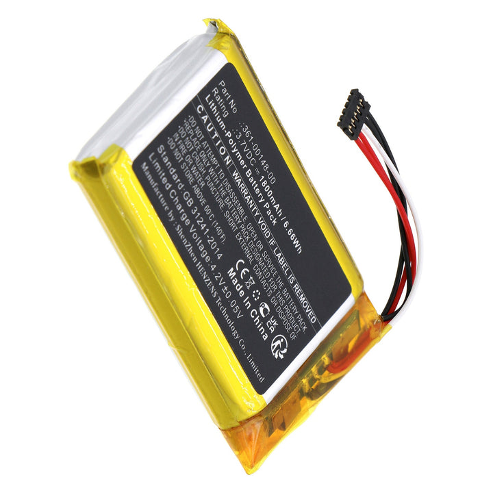 Garmin 361-00148-00 T20 GPS Dog Tracking Collars Battery 1800mAh Li-Polymer