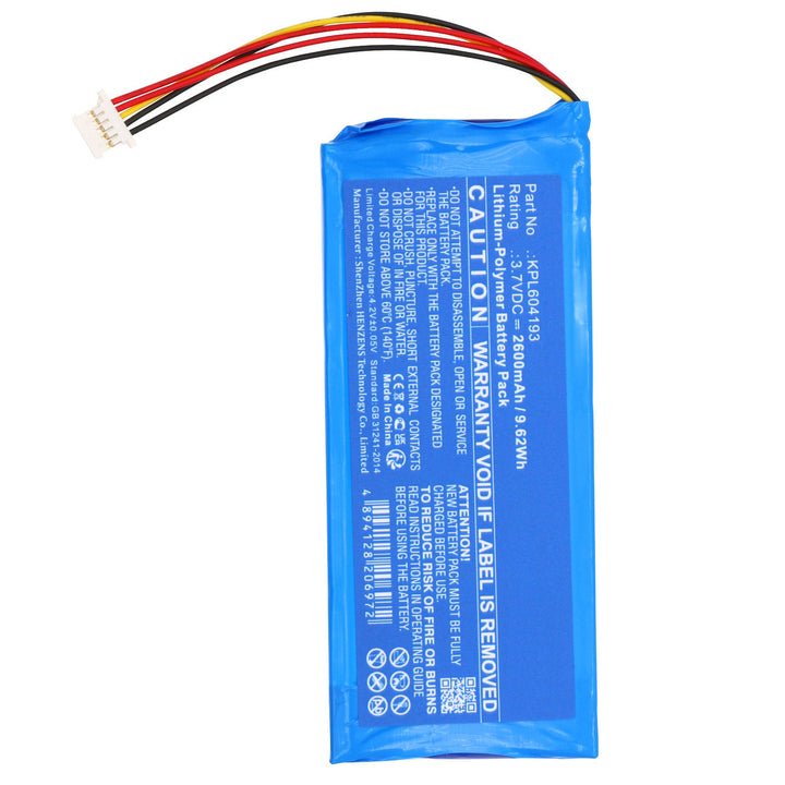 XTOOL KPL604193 A30 PRO Diagnostic Scan Too Battery 2600mAh-3