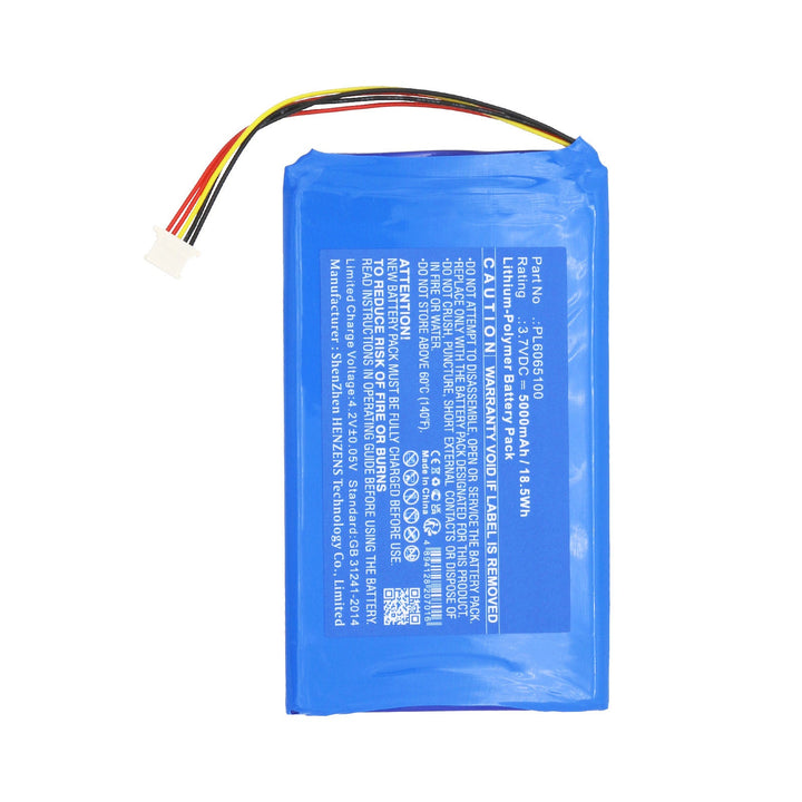 XTOOL PL6065100 D7 Diagnostic Scan Tool Battery 5000mAh-3