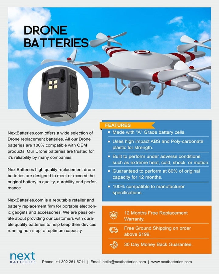 DJI GL358WA Battery 2600mAh - 4