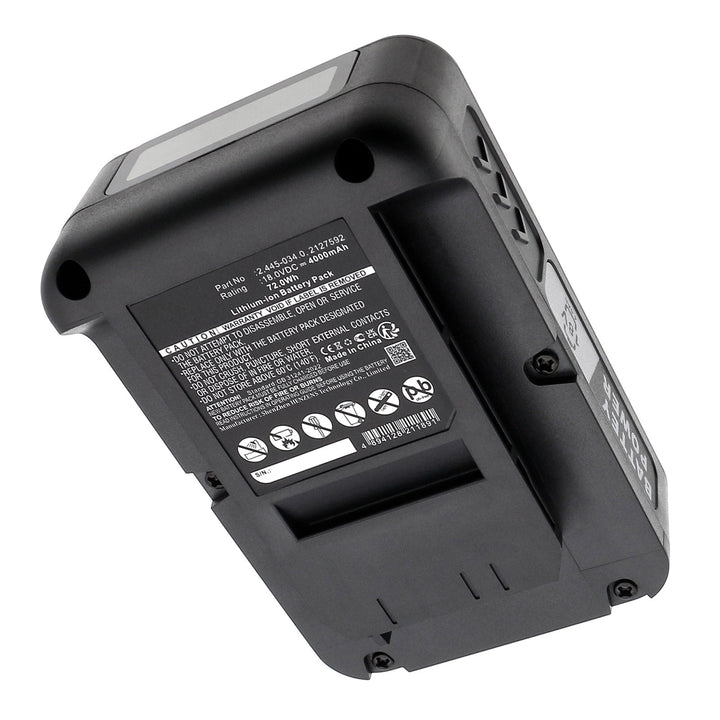 KARCHER 18-36 Cordless 18V Push Lawnmo Battery 4000mAh