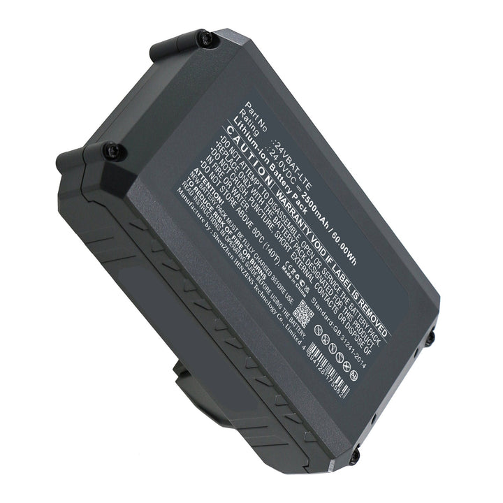 Snow Joe 24VBAT-LTE 24V-AJC-LTE 24V-JB-LTE 24V-SS11-XR Battery 2500mAh Li-ion-3