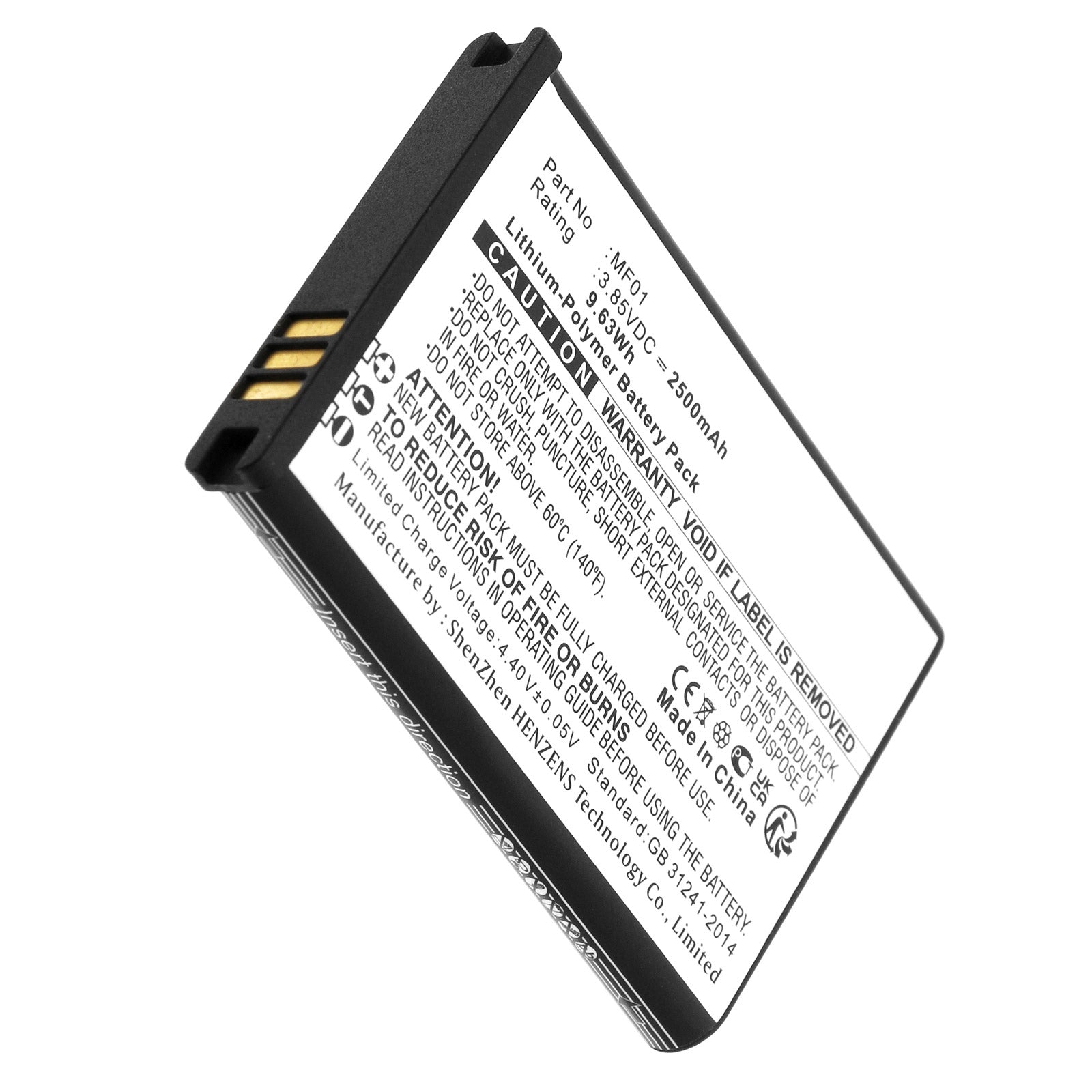 AT&T 711700572011, MF01 Battery 2500mAh – NextBatteries.com