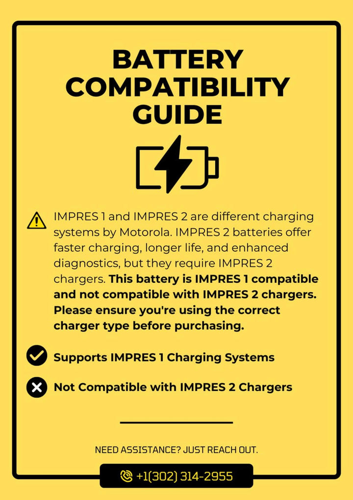 Motorola APX 6000 APX 7000 APX 8000 Battery 2500mAh-4