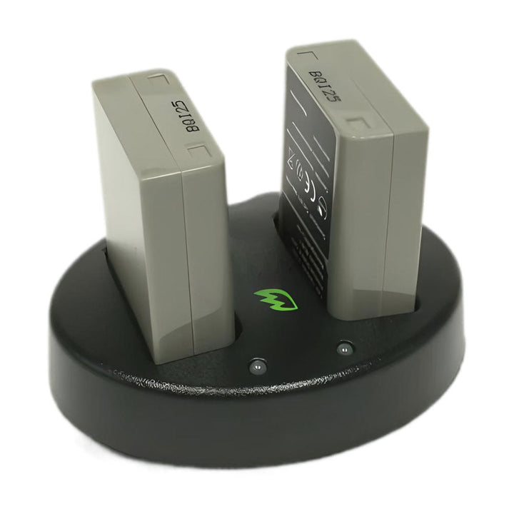 Olympus OM-D E-M10 Battery 2-Pack 2000mAh Dual Charger-2