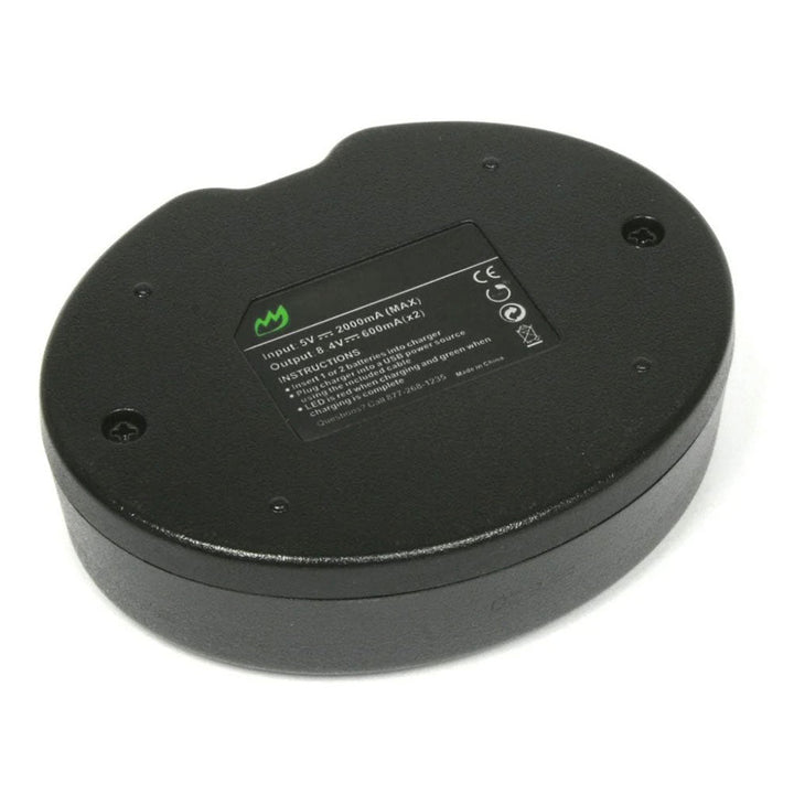 Nikon 1 J1 Battery 2-Pack 1200mAh Dual Charger-3