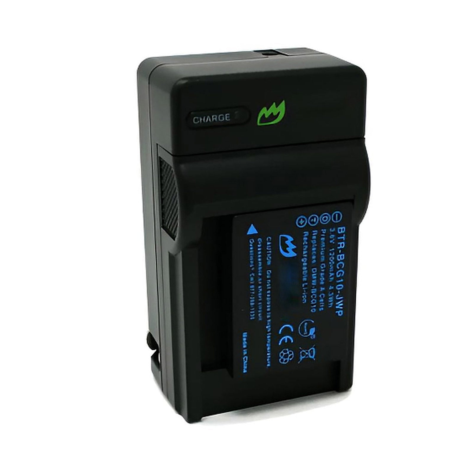 2-Pack) Panasonic Lumix DMC-ZS5 Battery 1200mAh & Charger