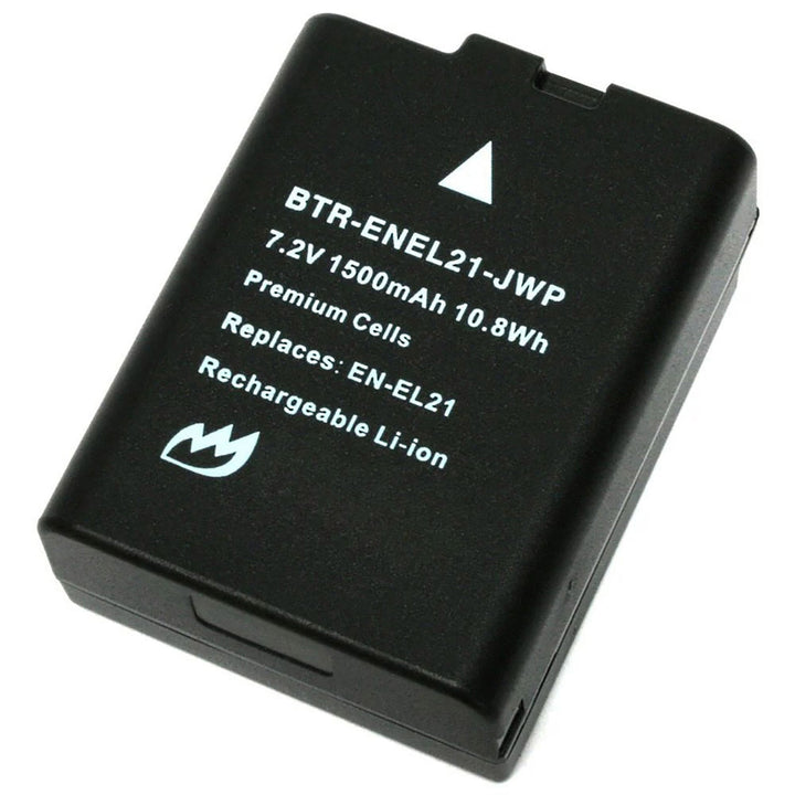 (2-Pack) Nikon EN-EL21 Replacement Battery 1500mAh & Charger ...
