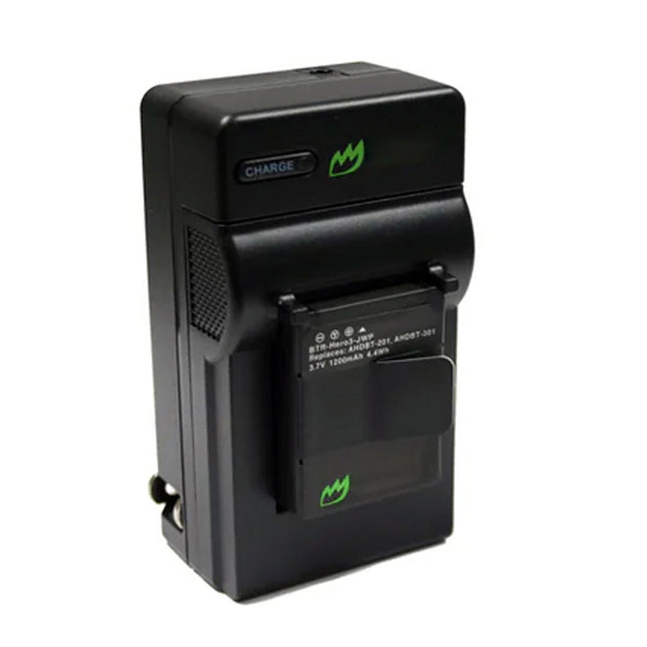 GoPro HERO3 Battery 2-Pack 1200mAh Charger-2