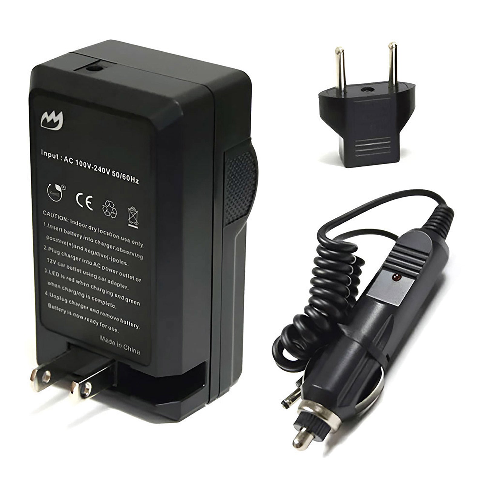 2-Pack) Canon PowerShot SX60 HS Battery 1300mAh & Charger
