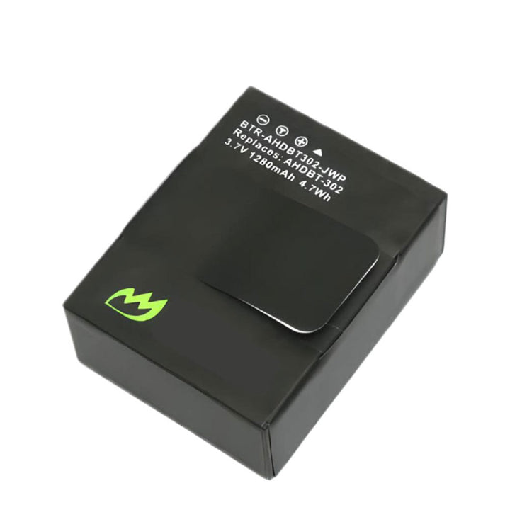 GoPro HERO3 Battery 2-Pack 1280mAh Triple Charger-2