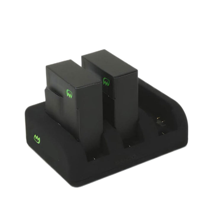 GoPro HD HERO3 Black Battery 2-Pack 1280mAh Triple Charger-3