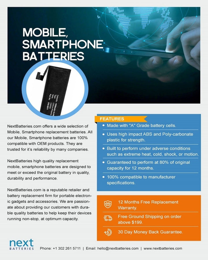 Samsung EB-BJ800ABE Galaxy A6 2018 Battery 3000mAh - 4