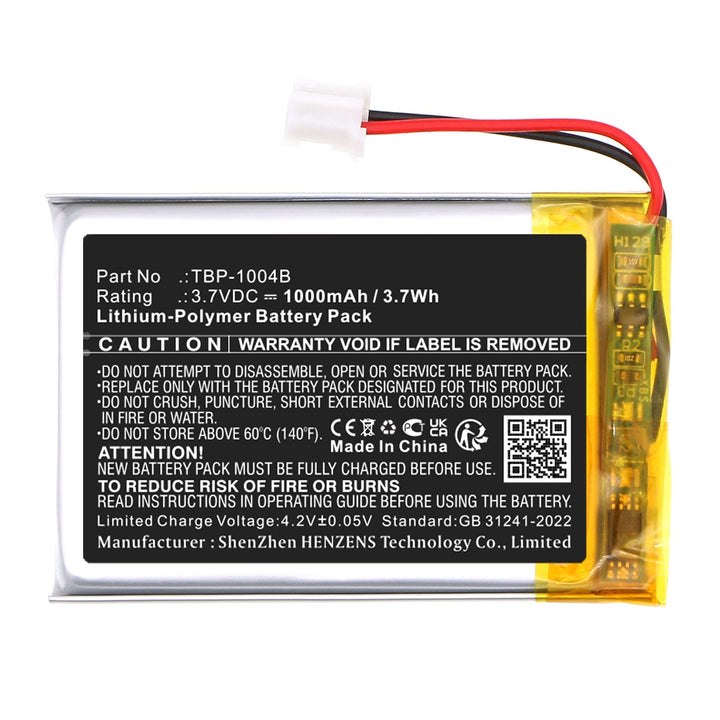 Albrecht TBP-1004B, Reer 50133 Care and talk Battery 1000mAh ...