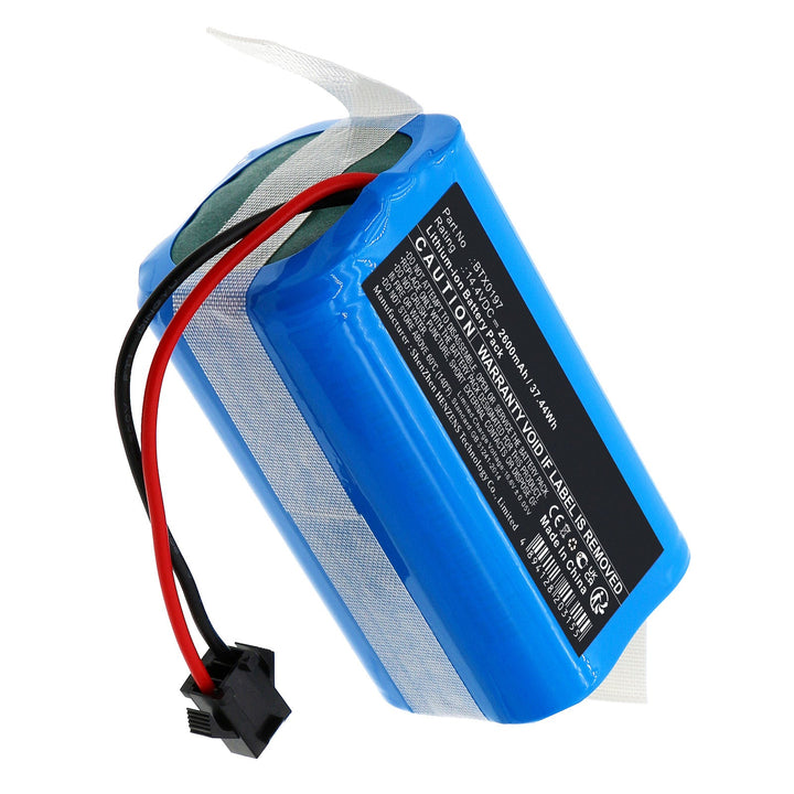 Concept BTX0197 BYD INR18650 M26-4S1P VR3000 Battery 2600mAh Li-ion