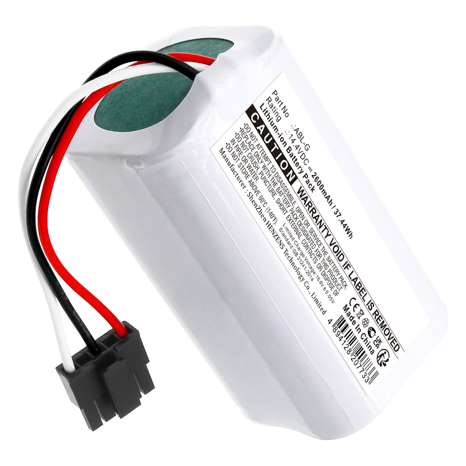 iRobot ABL-G, Roomba Combo Essential Battery 2600mAh Li-ion ...