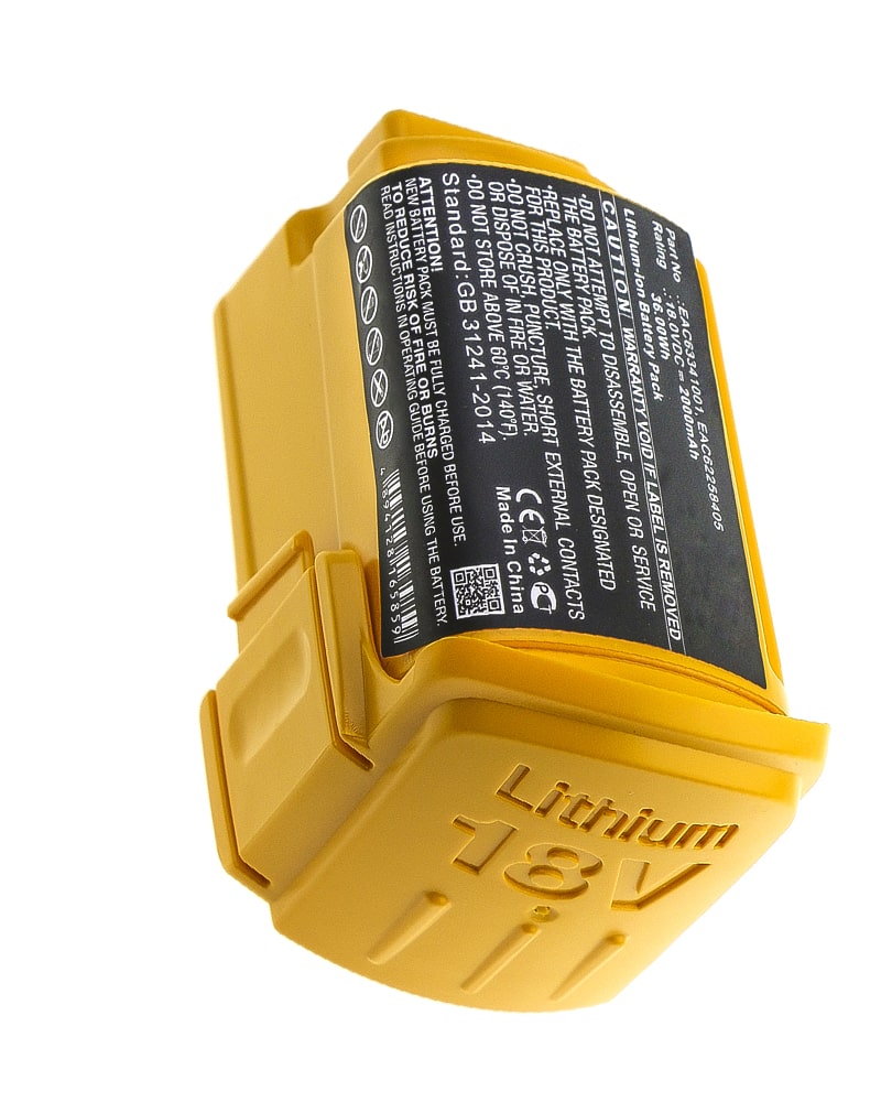 CS-LVS860VX Battery | 2000mAh Li-ion Vacuum Cleaner Battery ...