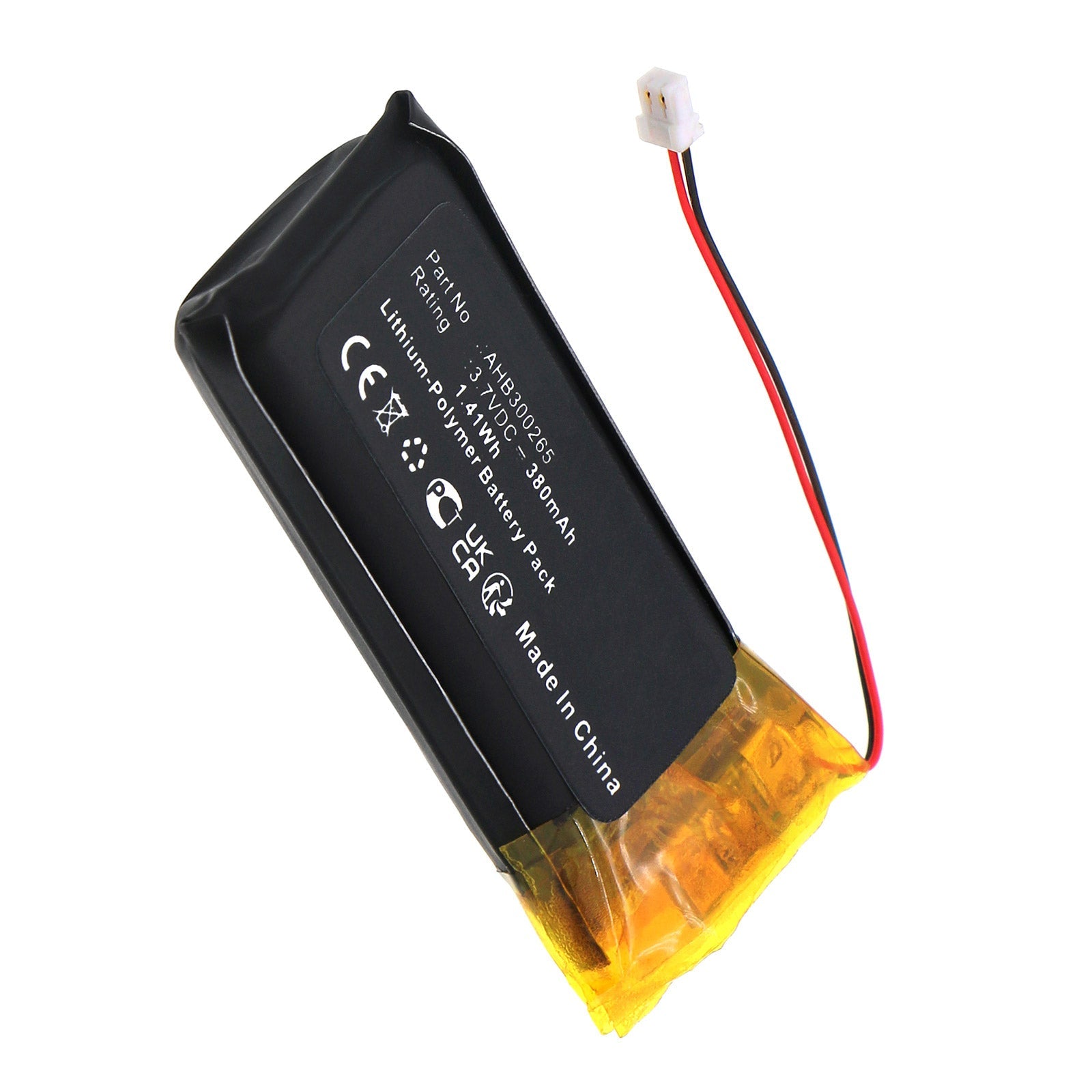 Batterie Li-Polymer 380mAh Tipo AHB300265 Per Jabra Evolve2 65, Evolve 2 Batterie Li-Polymer 380mAh Tipo AHB300265 Per Jabra Evolve2 65, Evolve 2