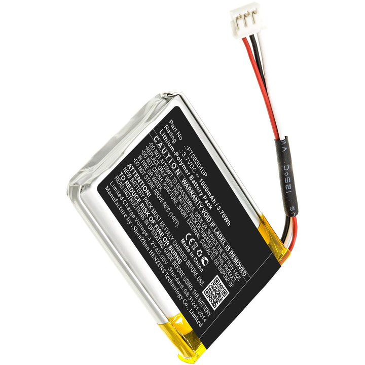 Turtle Beach FT083040P Elite 800 Elite 800P Elite 800x Battery 1000mAh Li-Polymer