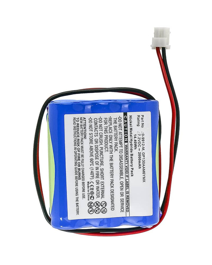 Visonic PowerMax 0-9912-H Control Panel Battery - 2