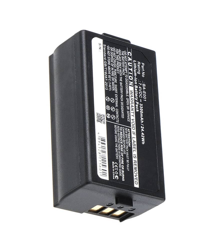 Batterie Rechargeable 2600mAh 7.4V Pour Imprimante Brother BA-E001 / PJ7 - Remplacement Haute Qualité