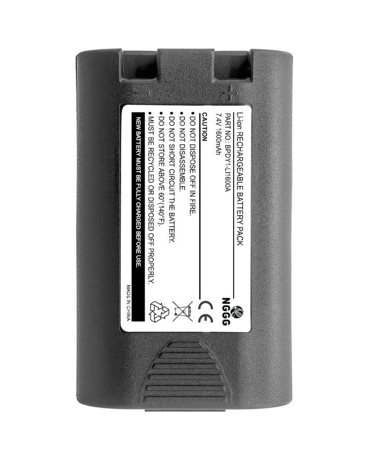 3M PL200 650mAh Li-ion Barcode Printer Battery - 7