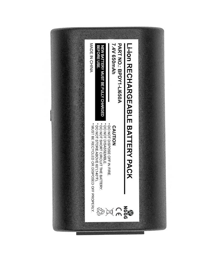 3M S0895880 650mAh 7.4V Barcode Printer Battery - 3