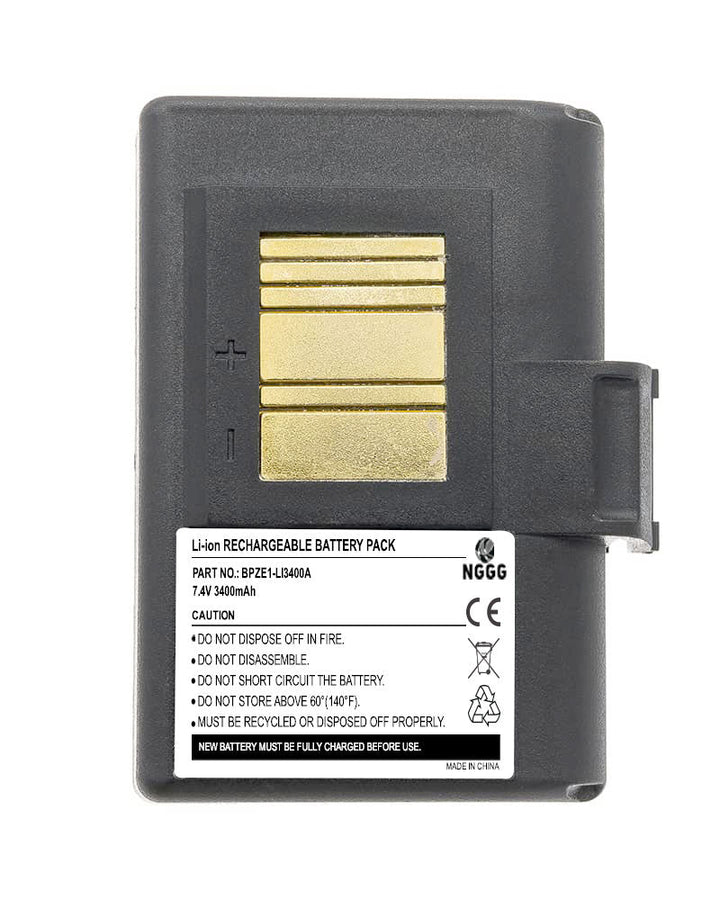 Zebra ZR638 3400mAh 7.4V Barcode Printer Battery - 3