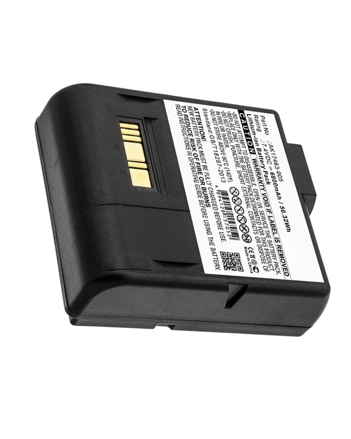Zebra AK17463-005 CT17102-2 RW420 Battery 6800mAh - 2