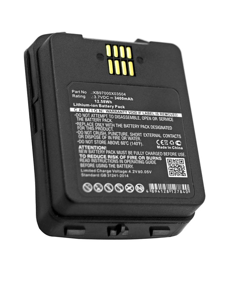 Cipherlab Rk96 Battery CipherLab KB97000X03504 Battery | 3400mAh Scanner Battery ...