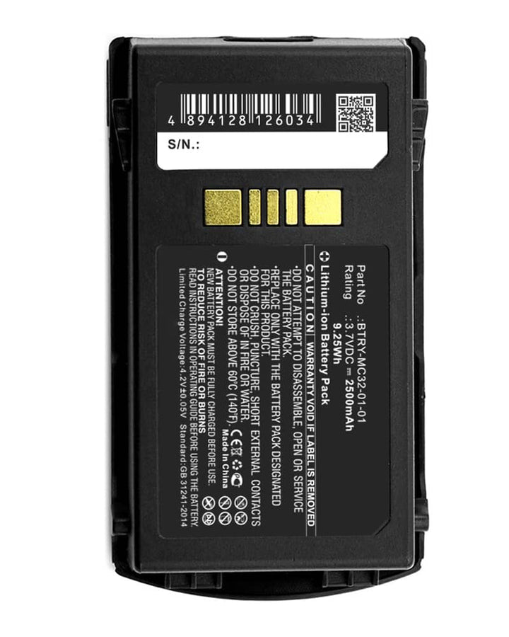 Symbol MC3200 (High Capacity) Battery - 3
