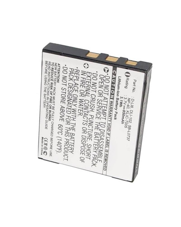 Pentax Optio S5z Battery - 2