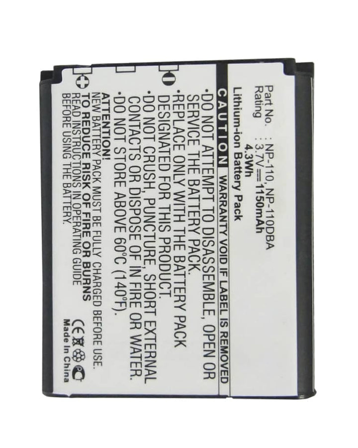 Casio NP-110DBA Battery - 3
