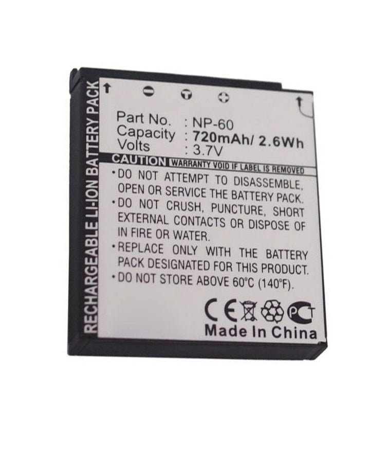 Casio Exilim EX-S12 Battery - 2