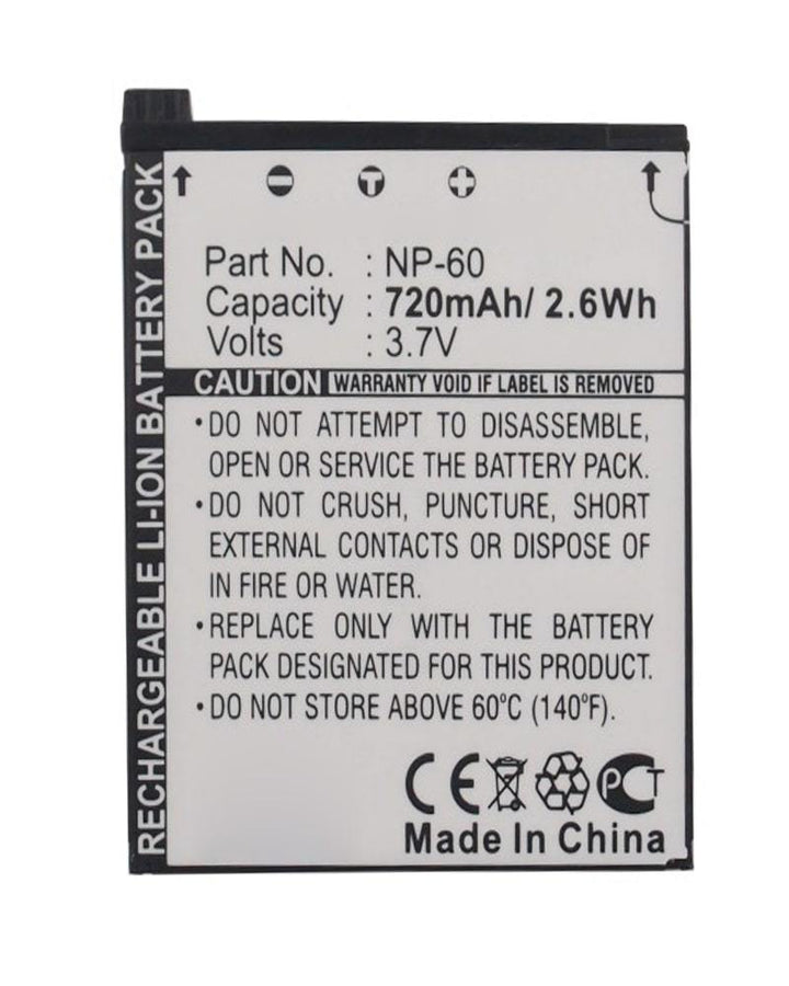 Casio NP-60 Battery - 3