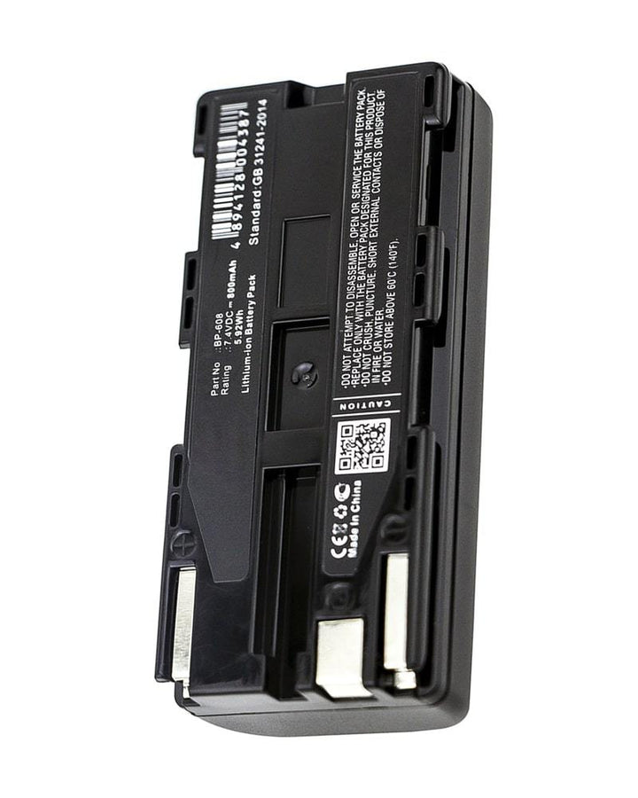 Batterie Li-Ion compatible avec Canon BP-808 (Info-Chip Batterie Li-Ion compatible avec Canon BP-808 (Info-Chip